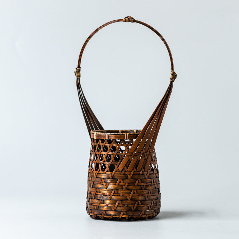 Handmade Bamboo Woven Vase