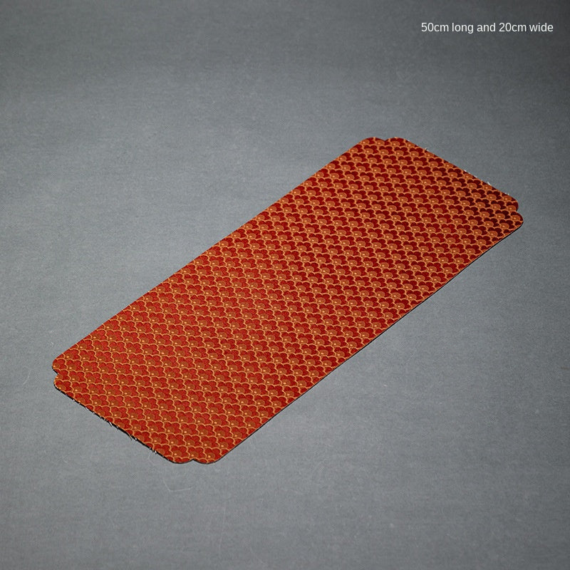 Brocade tea mat