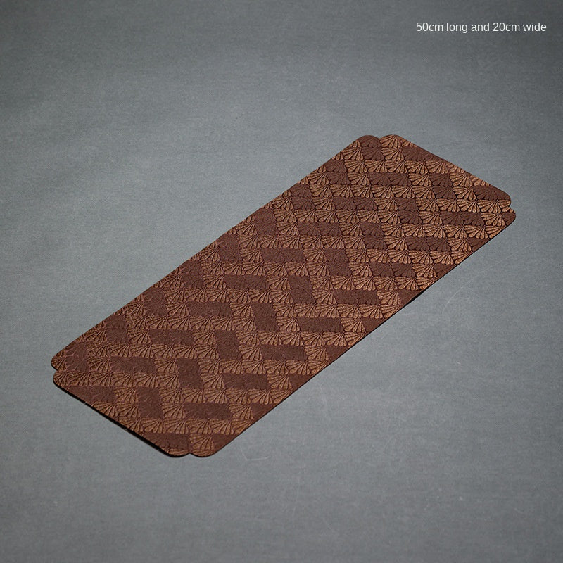 Brocade tea mat