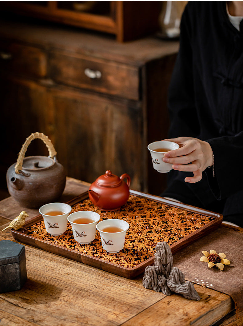 Small household tea tray