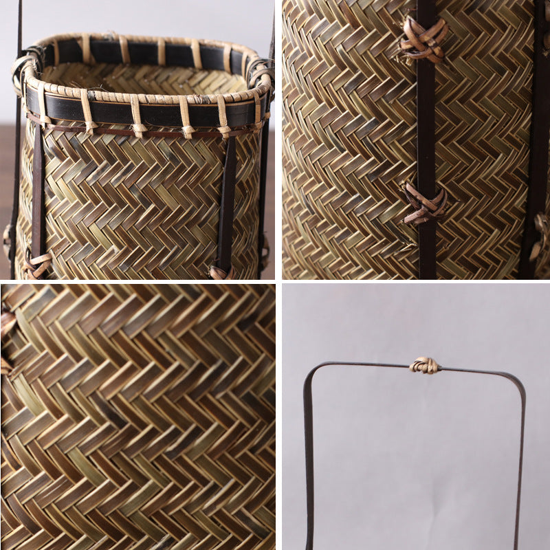 Bamboo Woven Flower Vase