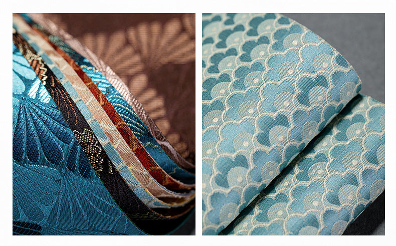 Brocade tea mat