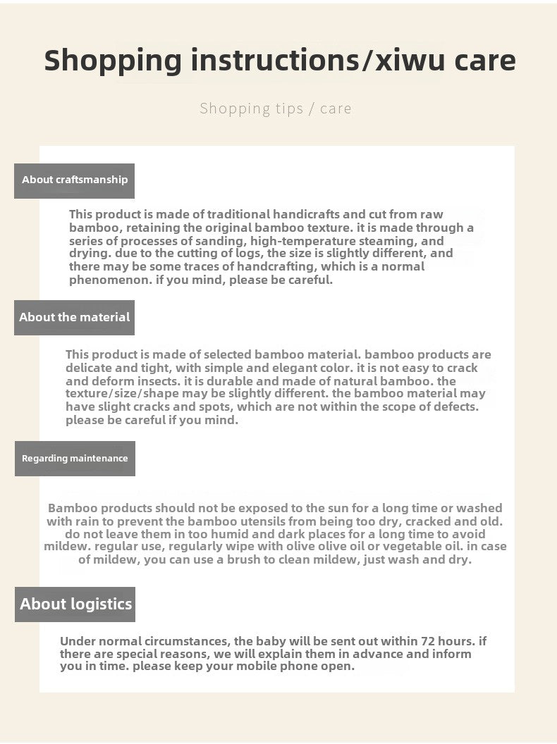 Handmade Mei Fei Bamboo Tea Scoop