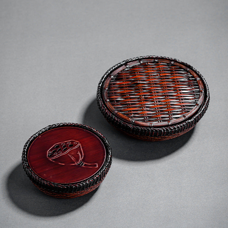 Simple Bamboo-Woven Tray