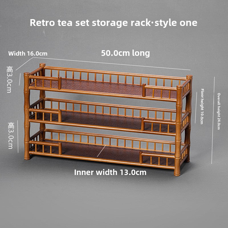 Bamboo Woven Tea Cup Holder