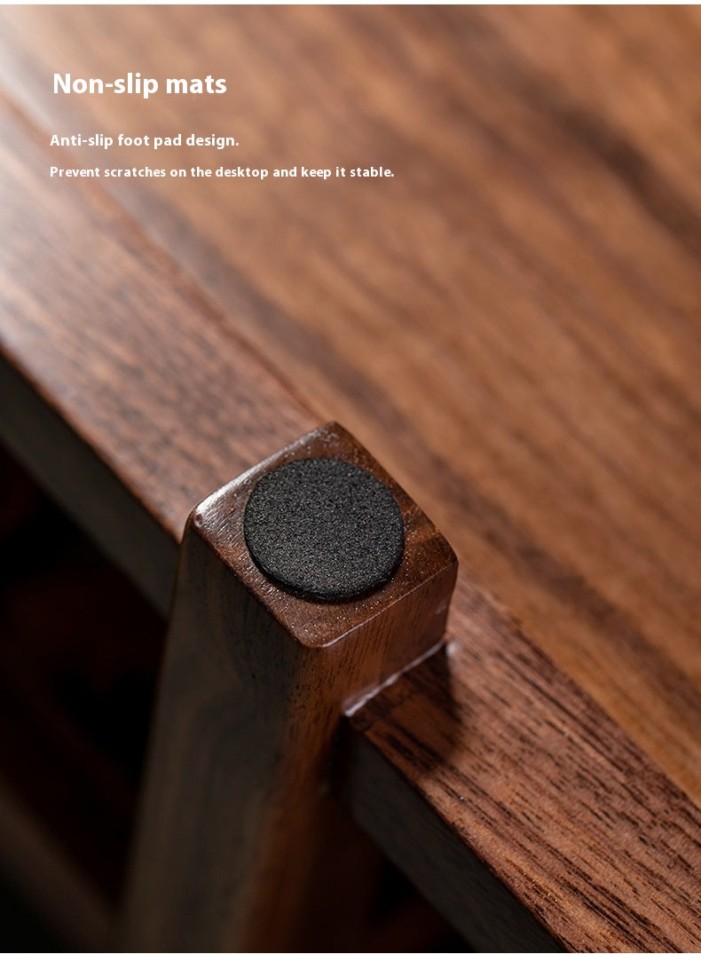 Walnut Black Walnut Solid Wood Antique Shelf