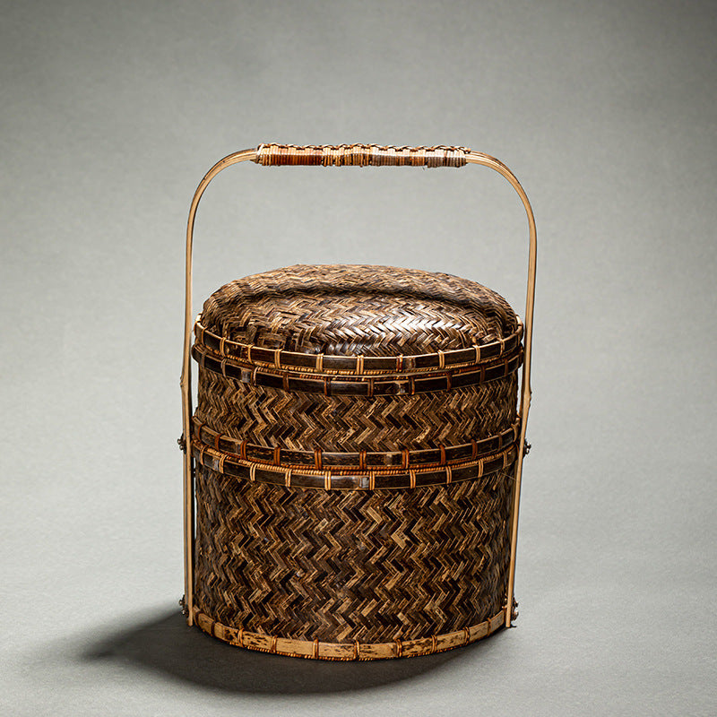 Chinese Retro Bamboo Food Container