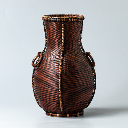 Handmade Bamboo Woven Vase