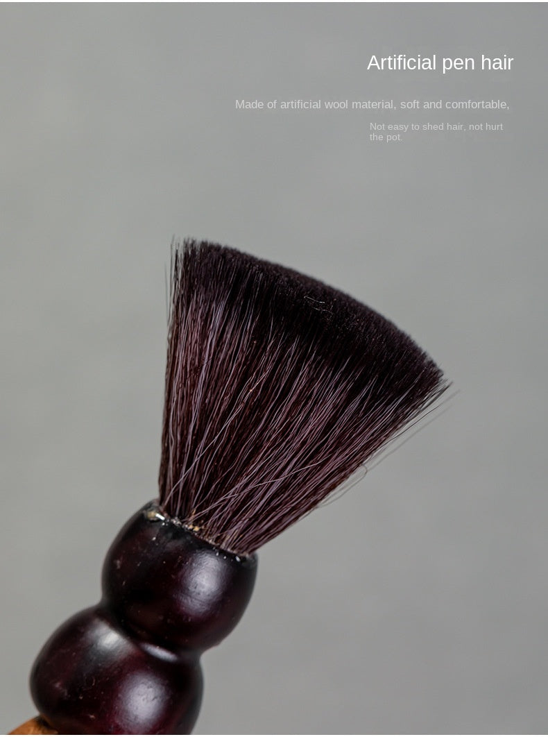 Chinese Style Old Bamboo Root Teapot Brush