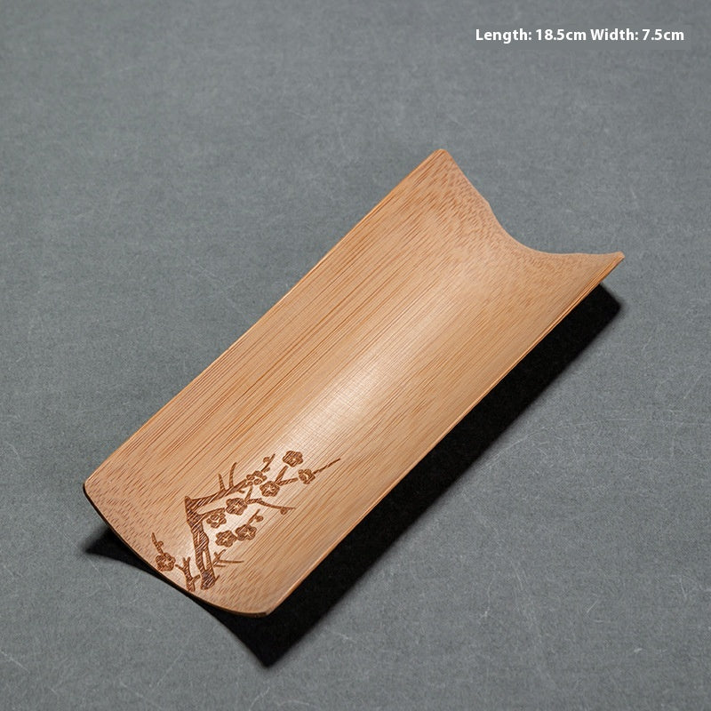 Bamboo Carved Tea Scoop