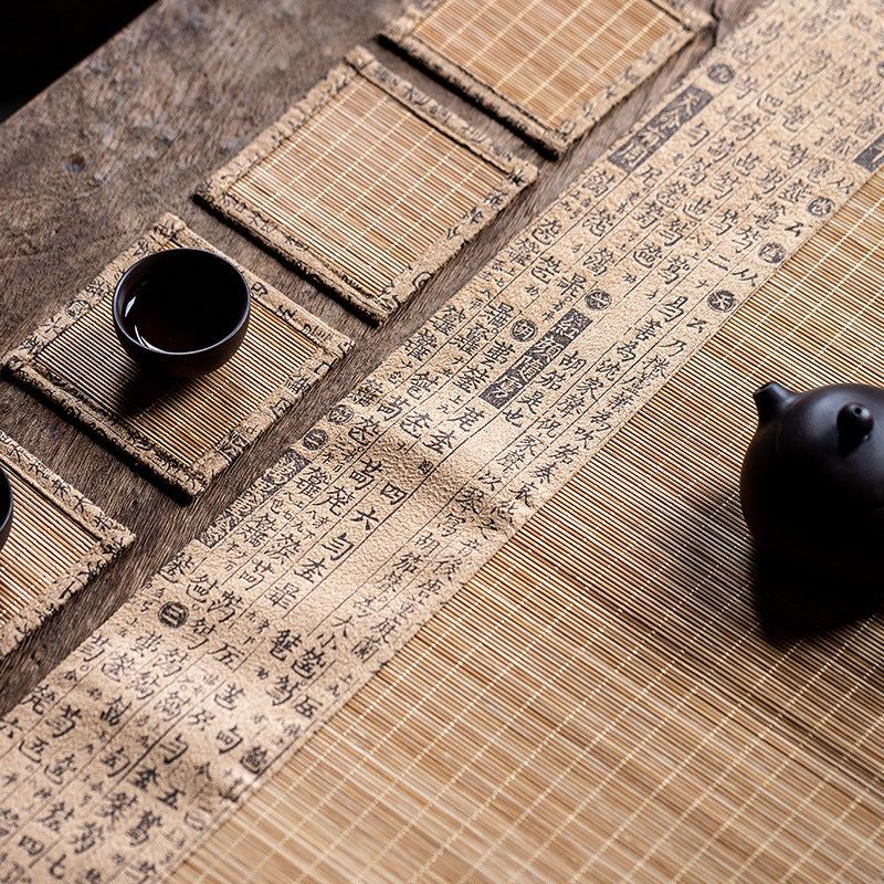 Tea Ceremony Bamboo Mat