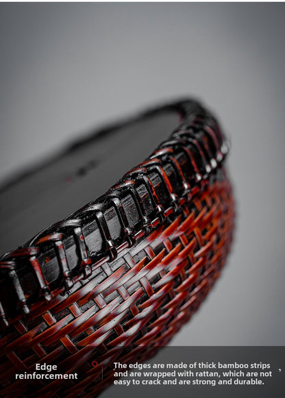 Simple Bamboo-Woven Tray