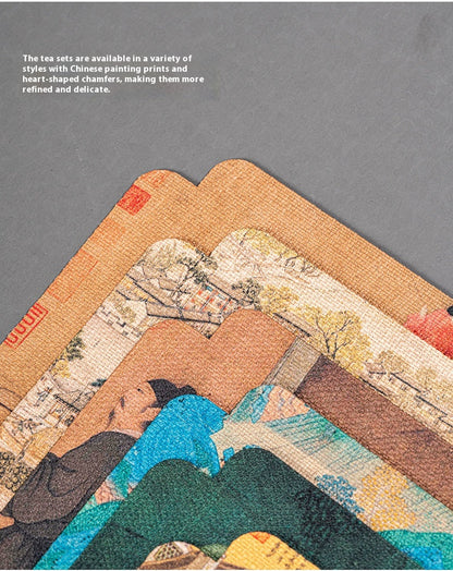 Tea Mat Coaster Heat Insulation Mat Waterproof Master Small Tea Mat