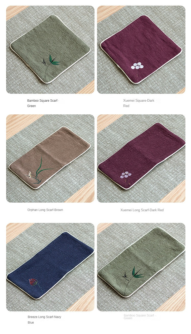 High-Grade Absorbent Cotton and Linen Tea Cloth