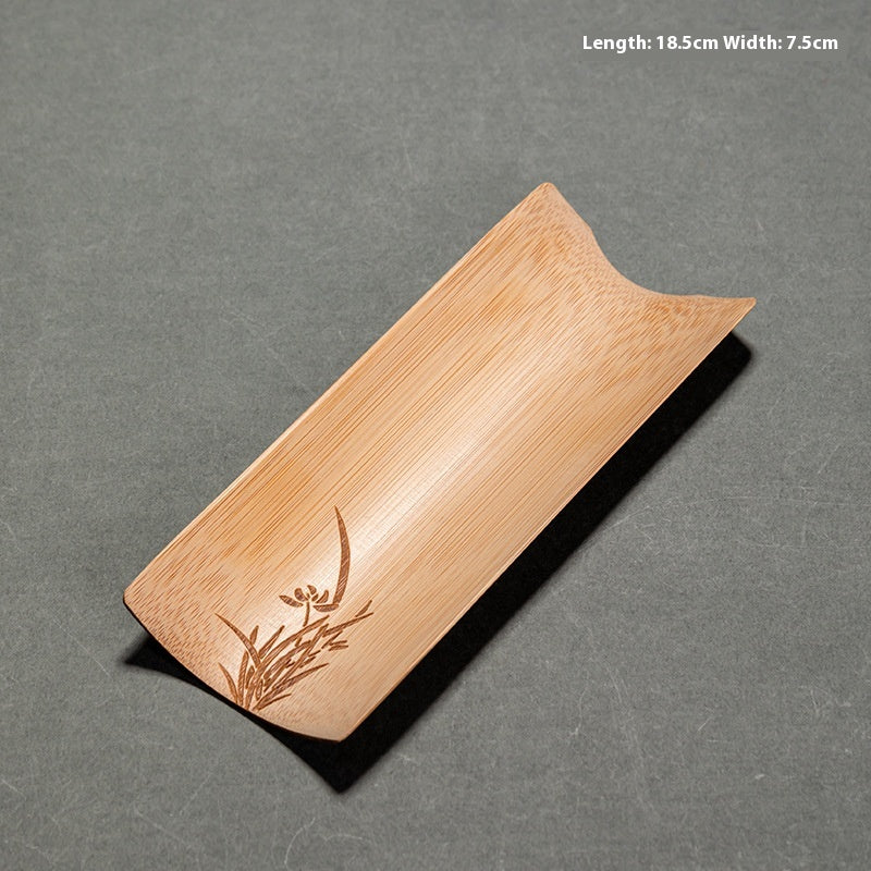 Bamboo Carved Tea Scoop