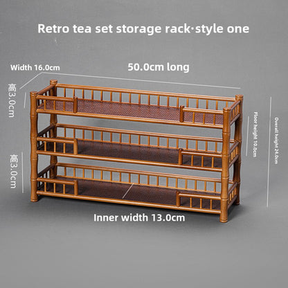 Bamboo Woven Tea Cup Holder