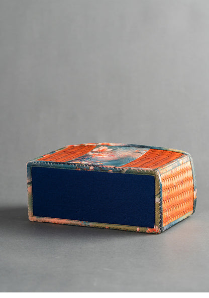 Chinese-Style Portable Bamboo Storage Bag