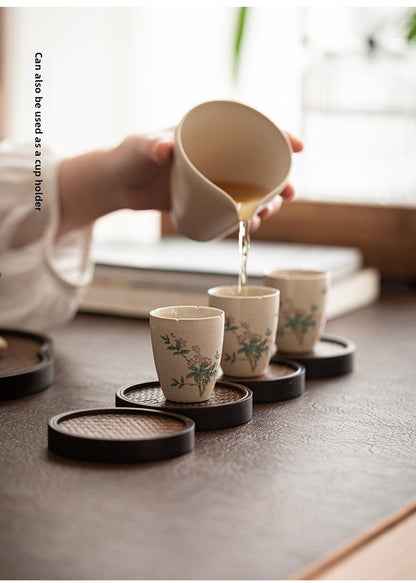 Bamboo tea tray