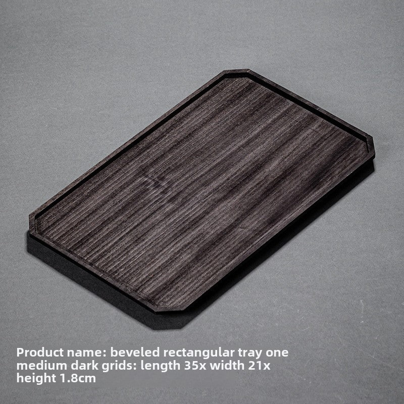 Solid Wood Dry Pour Tea Tray