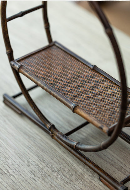 New Purple Bamboo Tray