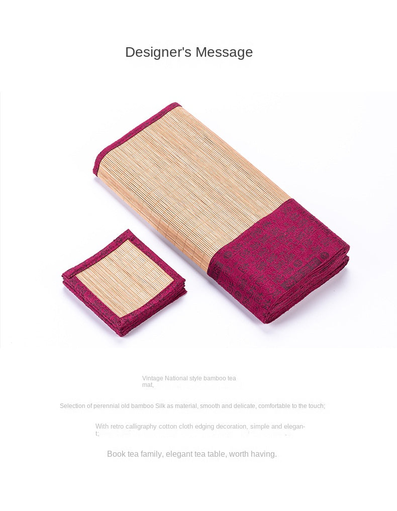 Tea Ceremony Bamboo Mat