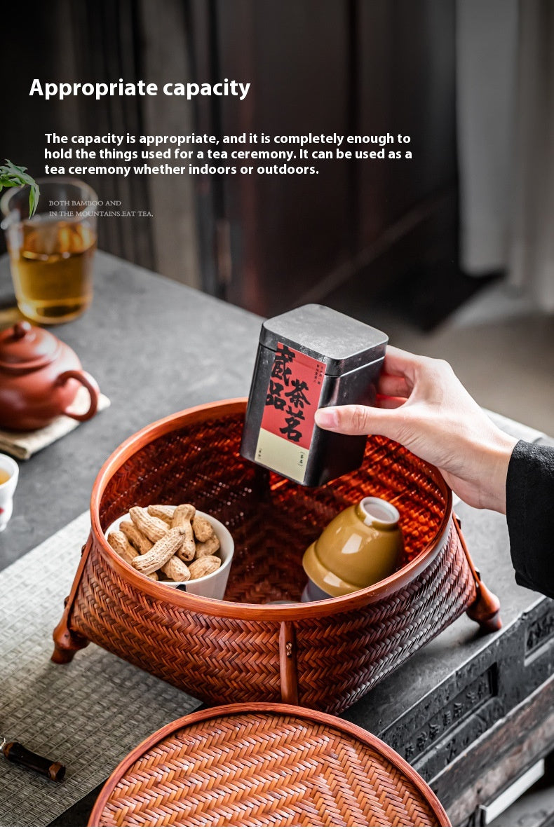 Bamboo Woven Storage Box