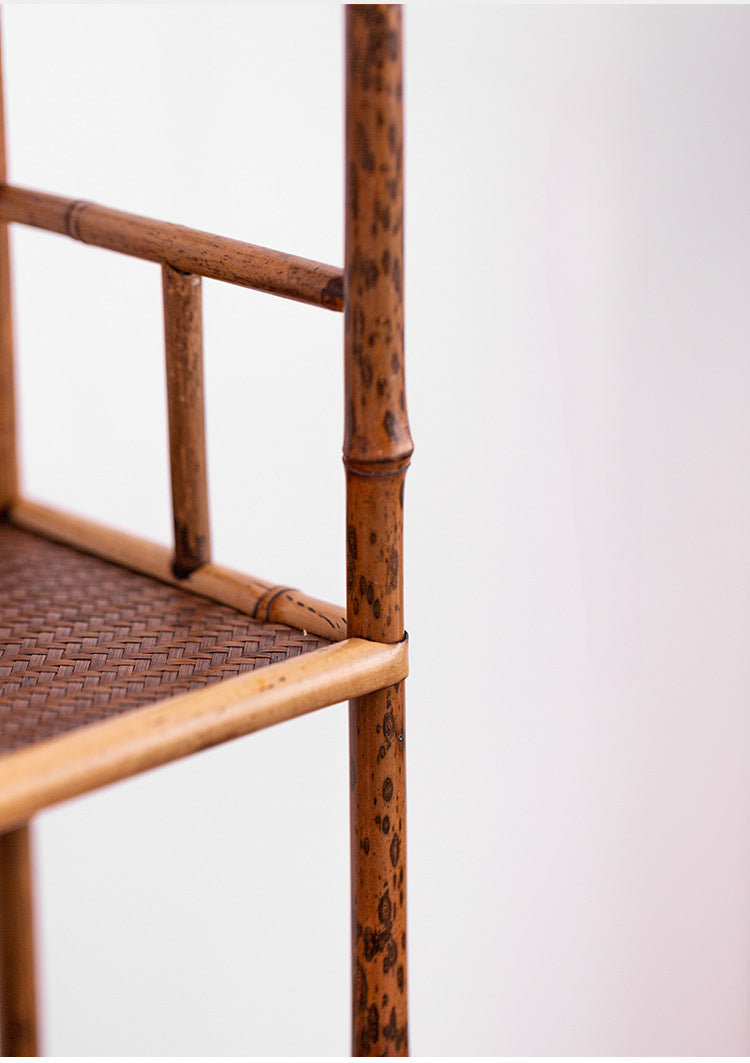 Purple Bamboo Tea Stand