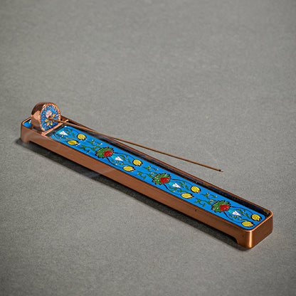 European Retro Zinc Alloy Incense Holder