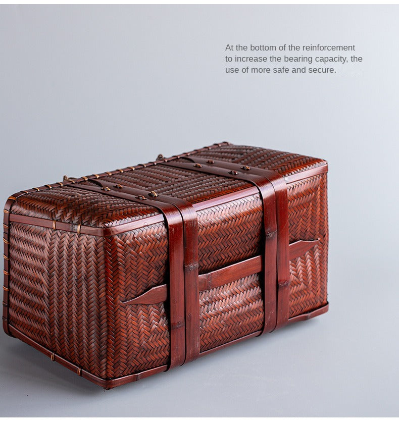 Retro Bamboo Woven Bag