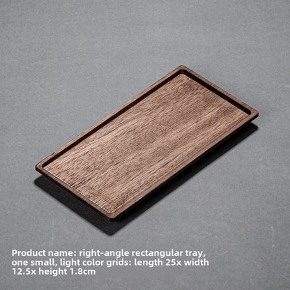 Solid Wood Dry Pour Tea Tray