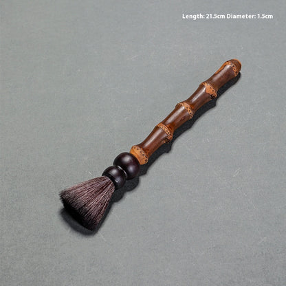 Black Bamboo Whip Pot Maintenance Pen Kung Fu Tea Set
