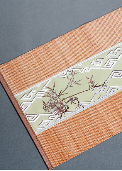Bamboo Tea Mat New Chinese Style Zen Tea Flag