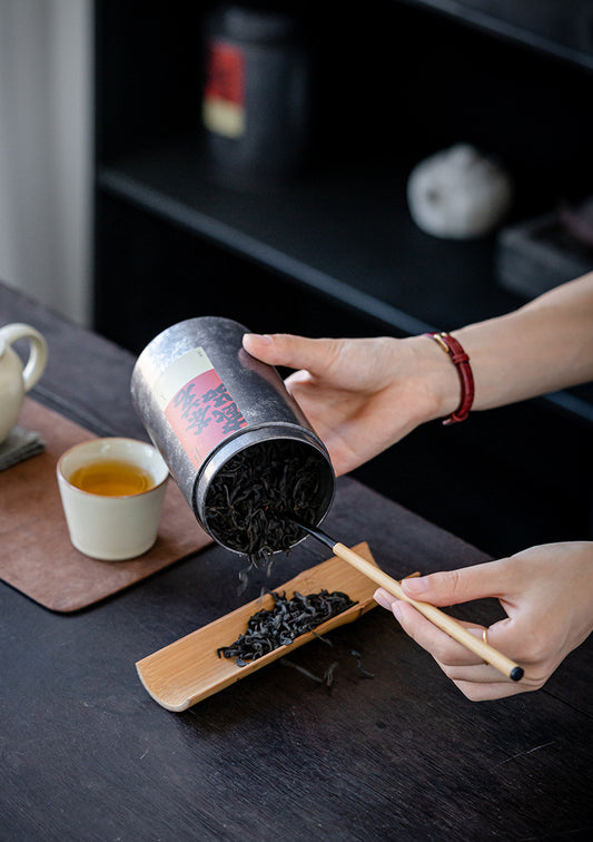 Ox Horn Tea Scoop  Long Handle Matcha Spoon
