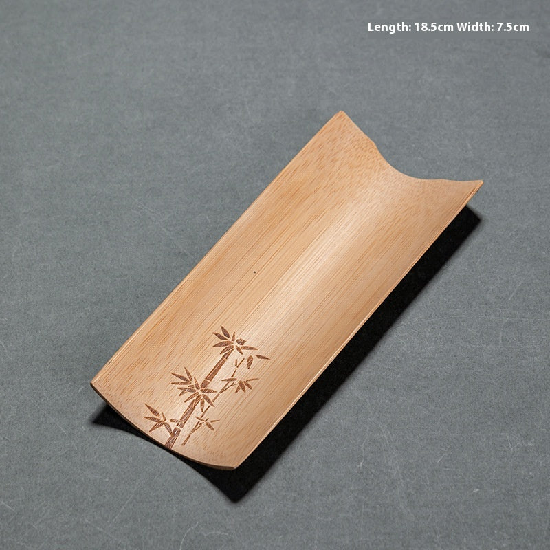 Bamboo Carved Tea Scoop
