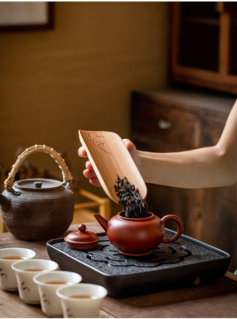 Bamboo Carved Tea Scoop