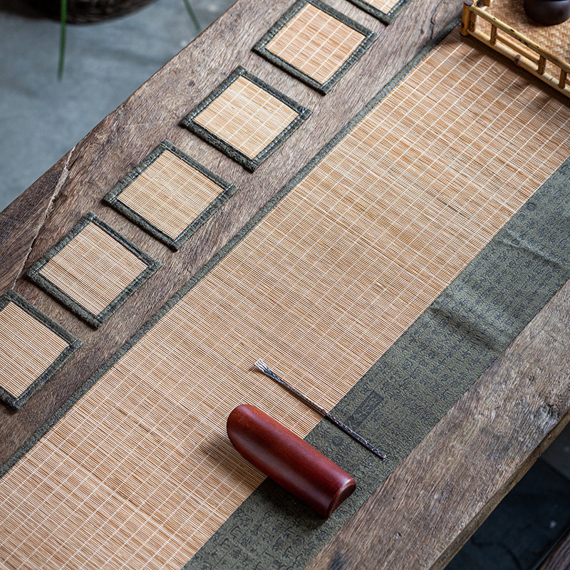 Tea Ceremony Bamboo Mat