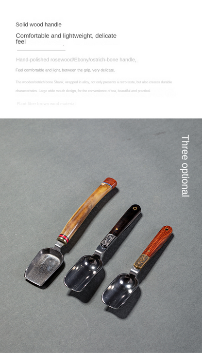 Chinese Style Stainless Steel Tea Spoon