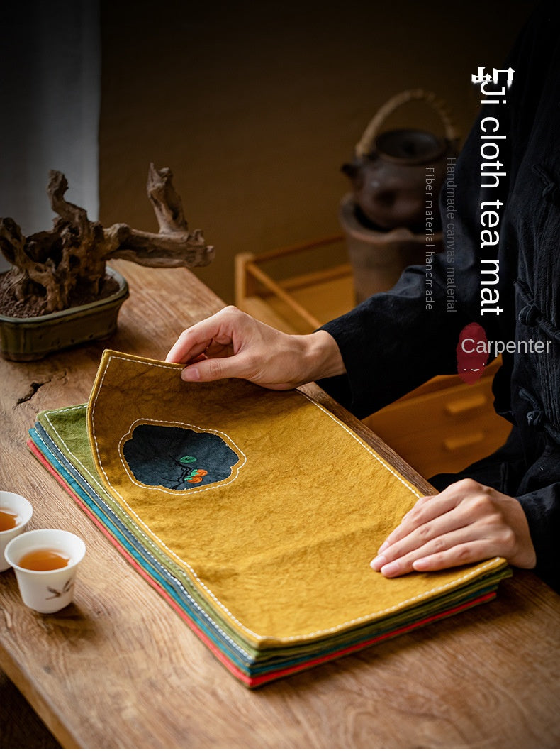 New Chinese Style Host Tea Mat