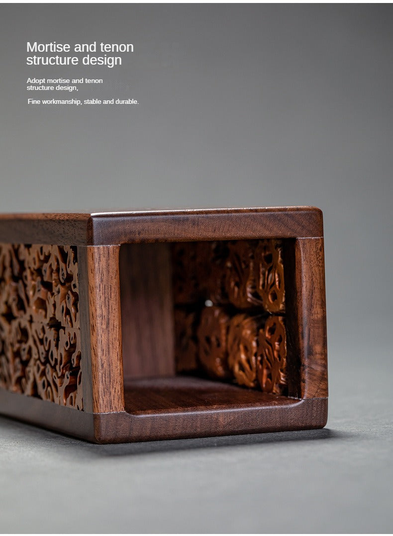 Walnut Tea Container