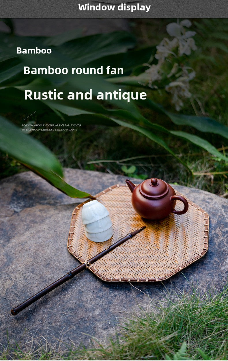 Handmade Bamboo Weaving Fan
