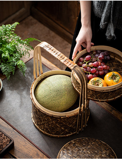Chinese Retro Bamboo Food Container
