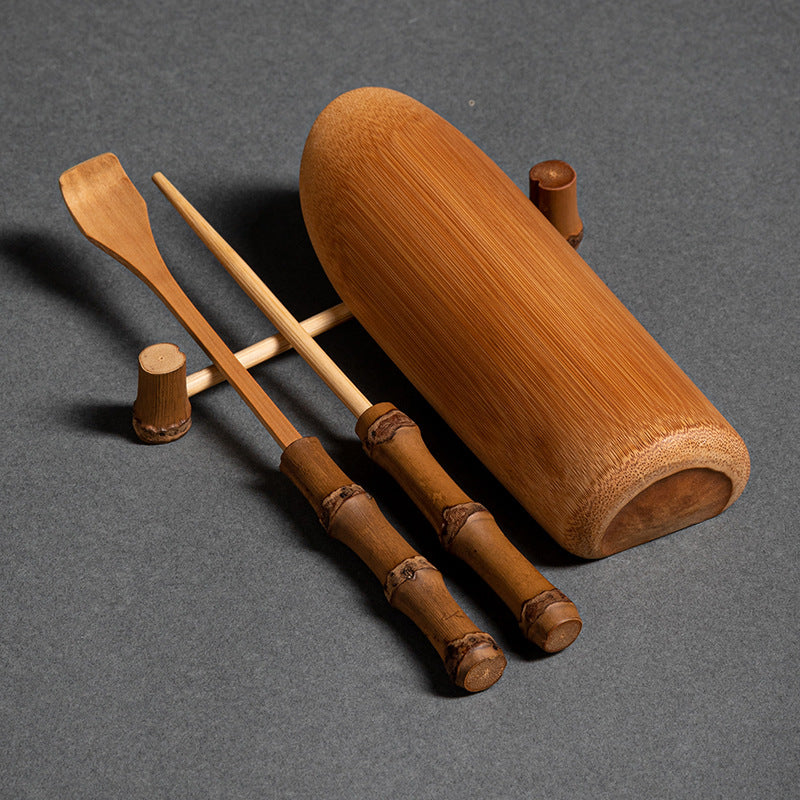 Bamboo Tea Scoop Three-Piece Set