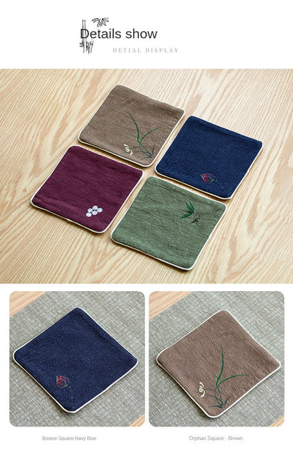 High-Grade Absorbent Cotton and Linen Tea Cloth