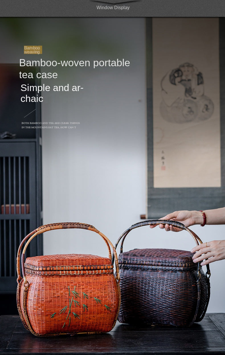 Bamboo Portable Tea Box