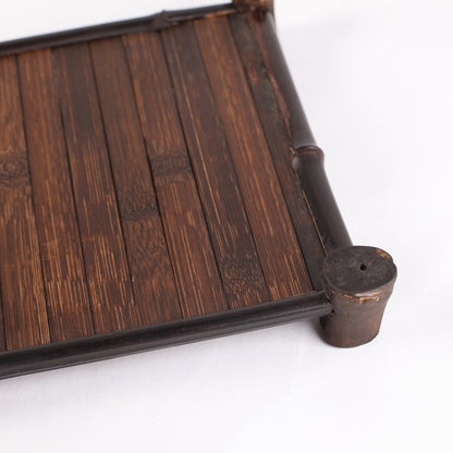 Japanese Style Purple Bamboo Tea Tray