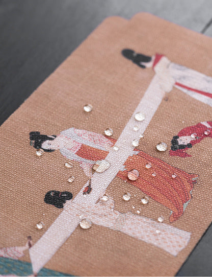 Tea Mat Coaster Heat Insulation Mat Waterproof Master Small Tea Mat
