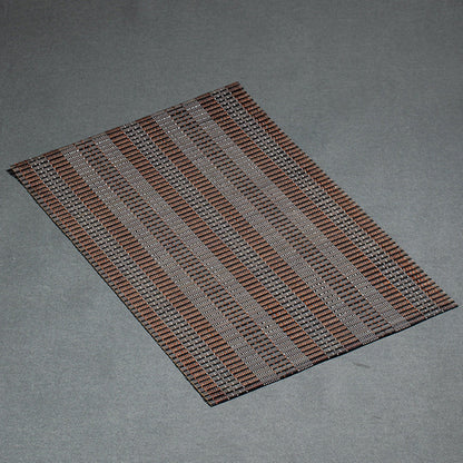 Colorful bamboo mat