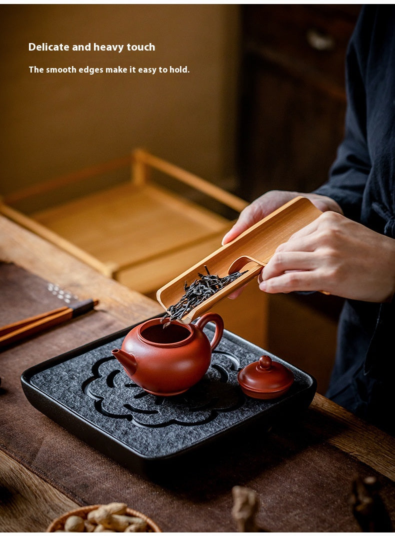 Chinese Retro Bamboo Tea Scoop Three-Piece Set