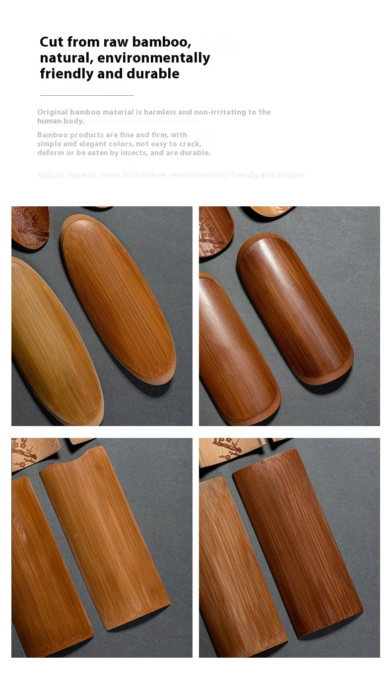 Bamboo Carved Tea Scoop