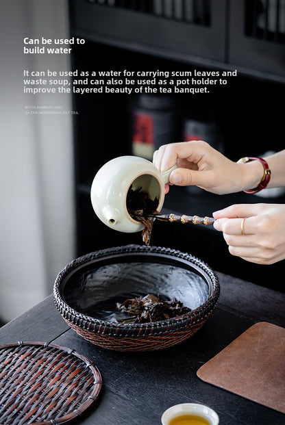 Simple Bamboo-Woven Tray
